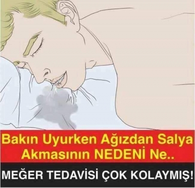 UYURKEN NEDEN SALYANIZ AKAR VE BUNU NASIL DURDURURSUNUZ